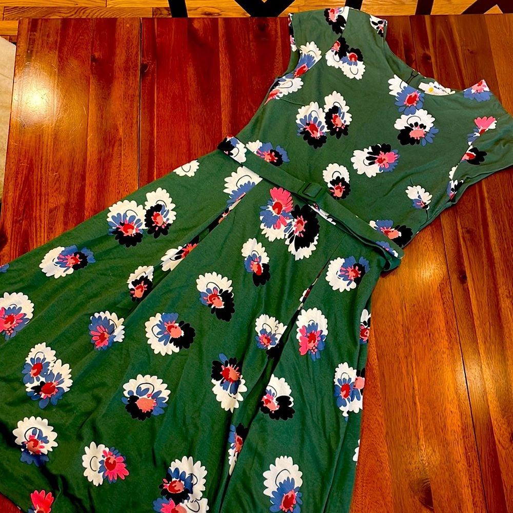 Boden Midi Dress with Belt